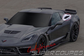 Quarter Panel Top Vents Carbon Fiber Chevrolet Corvette C7 2014-2019 By CSC - 0