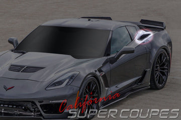 Quarter Panel Top Vents Carbon Fiber Chevrolet Corvette C7 2014-2019 By CSC - 0