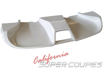 Exhaust Diffuser V1 (Must Modify Exhaust, smaller opening for 2 Tips) for Chevrolet Corvette C6 by CSC - 0