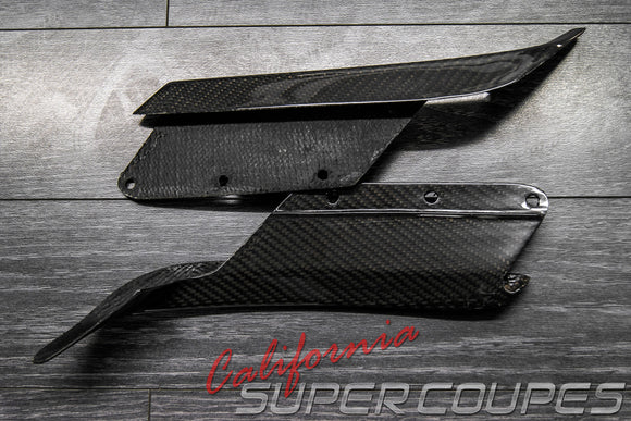 Quarter Panel Bottom Vents Carbon Fiber Chevrolet Corvette C7 2014-2019 By CSC