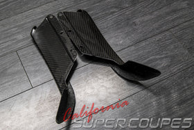 Quarter Panel Bottom Vents Carbon Fiber Chevrolet Corvette C7 2014-2019 By CSC - 0