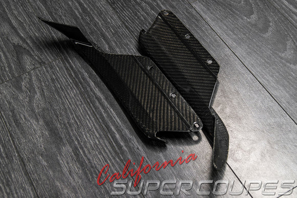 Quarter Panel Bottom Vents Carbon Fiber Chevrolet Corvette C7 2014-2019 By CSC