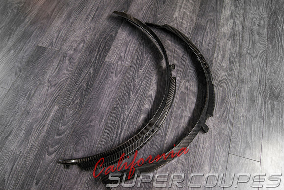 Front Fender Moldings Z06 Carbon Fiber Chevrolet Corvette C7 2014-2019 By CSC