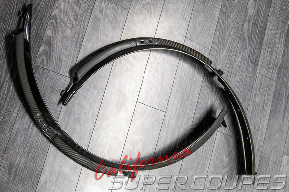 Front Fender Moldings Z06 Carbon Fiber Chevrolet Corvette C7 2014-2019 By CSC