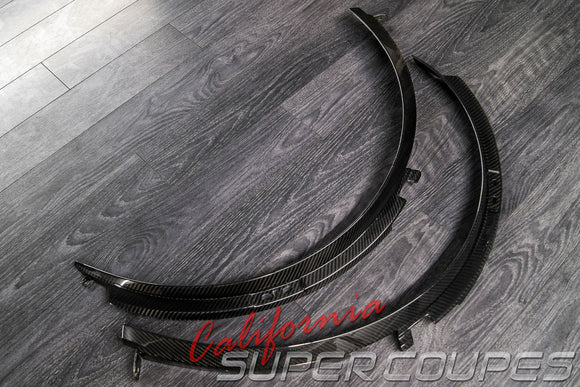 Front Fender Moldings Z06 Carbon Fiber Chevrolet Corvette C7 2014-2019 By CSC