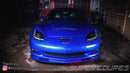 Front Fenders ZLR Super Wide ZR1 Style  w/ Liners for Chevrolet Corvette C6 by CSC-7