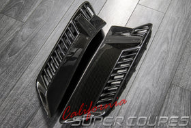 Front Fender Vents Z06 Carbon Fiber Chevrolet Corvette C7 2014-2019 By CSC