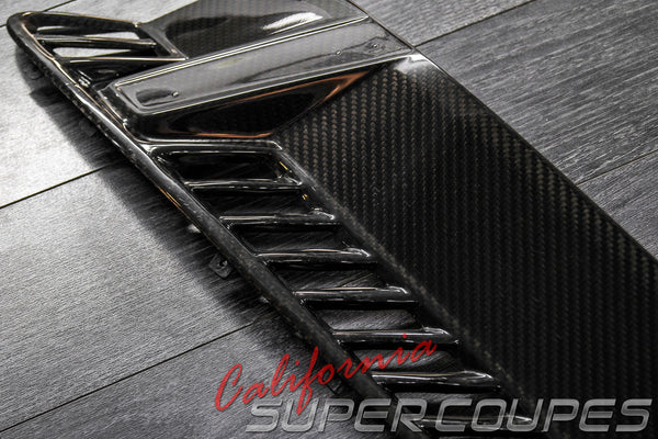 Front Fender Vents Z06 Carbon Fiber Chevrolet Corvette C7 2014-2019 By CSC