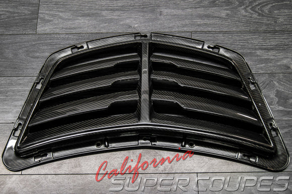 OEM Style Hood Vent Carbon Fiber Chevrolet Corvette C7 2014-2019 By CSC