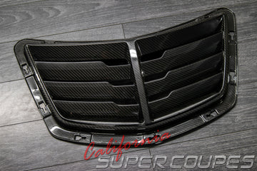 OEM Style Hood Vent Carbon Fiber Chevrolet Corvette C7 2014-2019 By CSC - 0