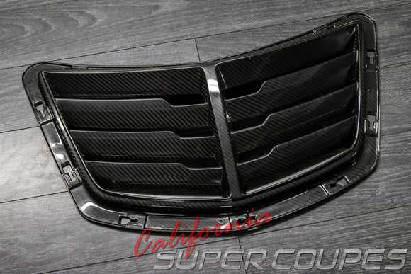 OEM Style Hood Vent Carbon Fiber Chevrolet Corvette C7 2014-2019 By CSC