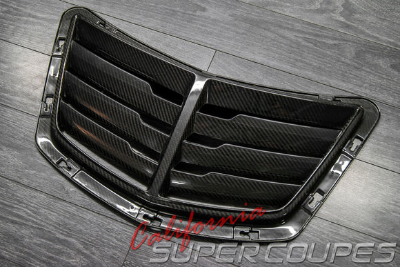 OEM Style Hood Vent Carbon Fiber Chevrolet Corvette C7 2014-2019 By CSC