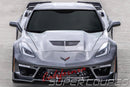 OEM Style Hood Vent Carbon Fiber Chevrolet Corvette C7 2014-2019 By CSC-9