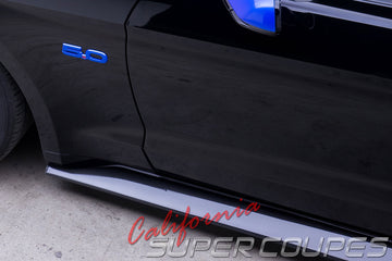 Carbon Fiber GT Side Skirt Ford Mustang 2015-2017