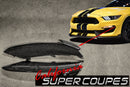 Carbon Fiber GT350 Marker Bezels Ford Mustang Shelby 2015-2018-2