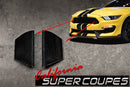 GT350 Radiator Opening Molding Carbon Fiber Ford Mustang 2015-2018-1