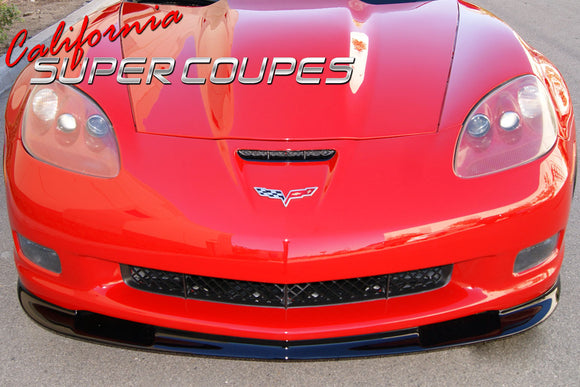 Front Splitter for Chevrolet Corvette C6, Z06, ZR1, and Grand Sport by CSC