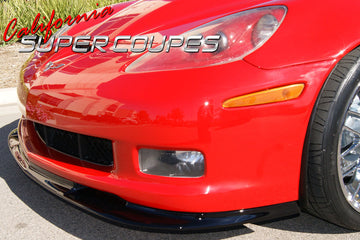 Front Splitter for Chevrolet Corvette C6, Z06, ZR1, and Grand Sport by CSC - 0