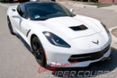 Side Skirts Z06 Style for Chevrolet Corvette C7 2014-2019 in Carbon Fiber or Fiberglass-2