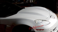 Super Charger Hood for Chevrolet Corvette C6 by CSC (New Version; Vacuum Mold)