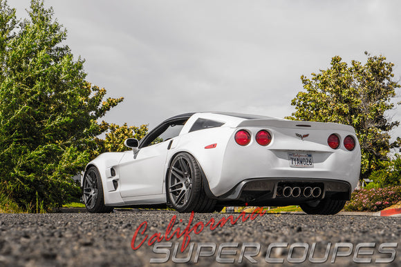 Rear Quarters ZLR Super Wide ZR1 Style for Chevrolet Corvette C6 Coupe by CSC
