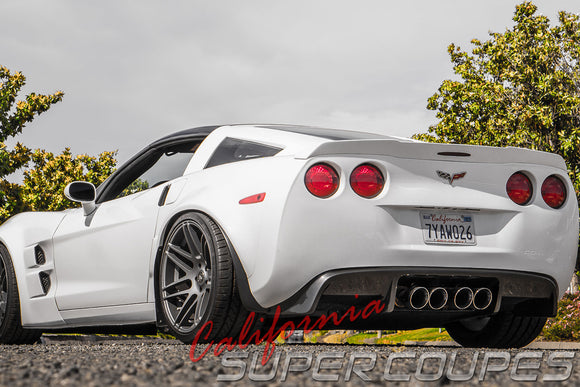 Rear Quarters ZLR Super Wide ZR1 Style for Chevrolet Corvette C6 Coupe by CSC