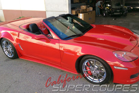 Rear Quarters ZLR Super Wide ZR1 Style for Chevrolet Corvette C6 Convertible by CSC - 0