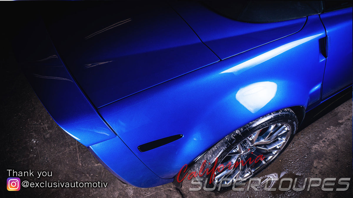 Rear Quarters ZLR Super Wide ZR1 Style for Chevrolet Corvette C6 Conve ...