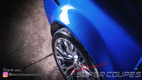Rear Quarters ZLR Super Wide ZR1 Style for Chevrolet Corvette C6 Convertible by CSC