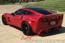 Rear Quarters ZLR Super Wide ZR1 Style for Chevrolet Corvette C6 Coupe by CSC-2