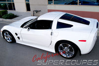 Rear Quarters ZLR Wide ZR1 Style for Chevrolet Corvette C6 Coupe by CSC