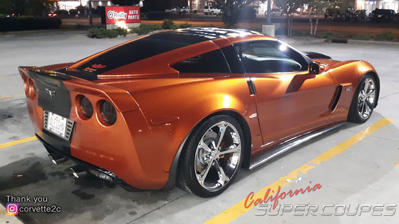 Spoiler (Long End) Chevrolet Corvette C6 by CSC