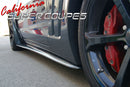 Side Skirts Wide Style for Chevrolet Corvette C6 Z06, ZR1, Grand Sport, and Wide Body by CSC-15