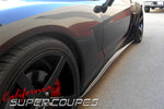 Side Skirts Wide Style for Chevrolet Corvette C6 Z06, ZR1, Grand Sport, by CSC