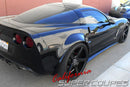 Side Skirts Wide Style for Chevrolet Corvette C6 Z06, ZR1, Grand Sport, and Wide Body by CSC-13