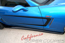 Side Skirts Wide Style for Chevrolet Corvette C6 Z06, ZR1, Grand Sport, and Wide Body by CSC-10