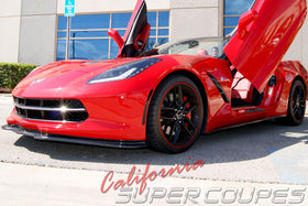 Front Splitter and Side Skirts for Chevrolet Corvette C7 2014-2019  in Carbon Fiber and Fiberglass