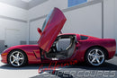 Window Rails for Chevrolet Corvette C6 by CSC (New Version; Vacuum Mold)-1
