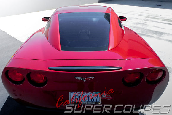 Window Rails for Chevrolet Corvette C6 by CSC (New Version; Vacuum Mold)