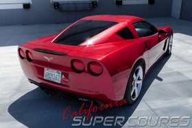 Window Rails for Chevrolet Corvette C6 by CSC (New Version; Vacuum Mold) - 0