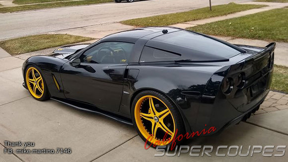 Window Rails for Chevrolet Corvette C6 by CSC